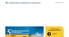 Desktop Screenshot of lung-health.org